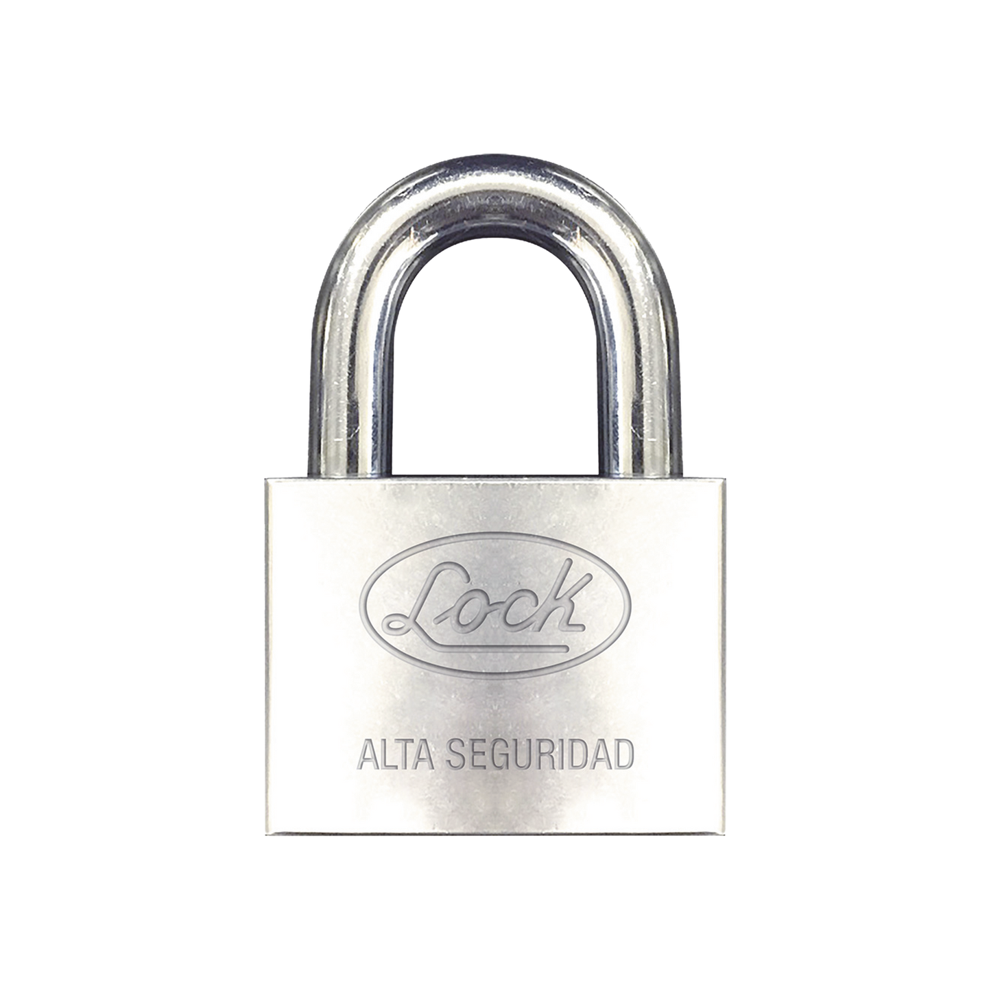 SYS-LCA-C40 - Candado de hierro alta seguridad con llave de disco/ Acabado Cromado/ Llaves Abloy/ Medida de Horquilla 34 mm.