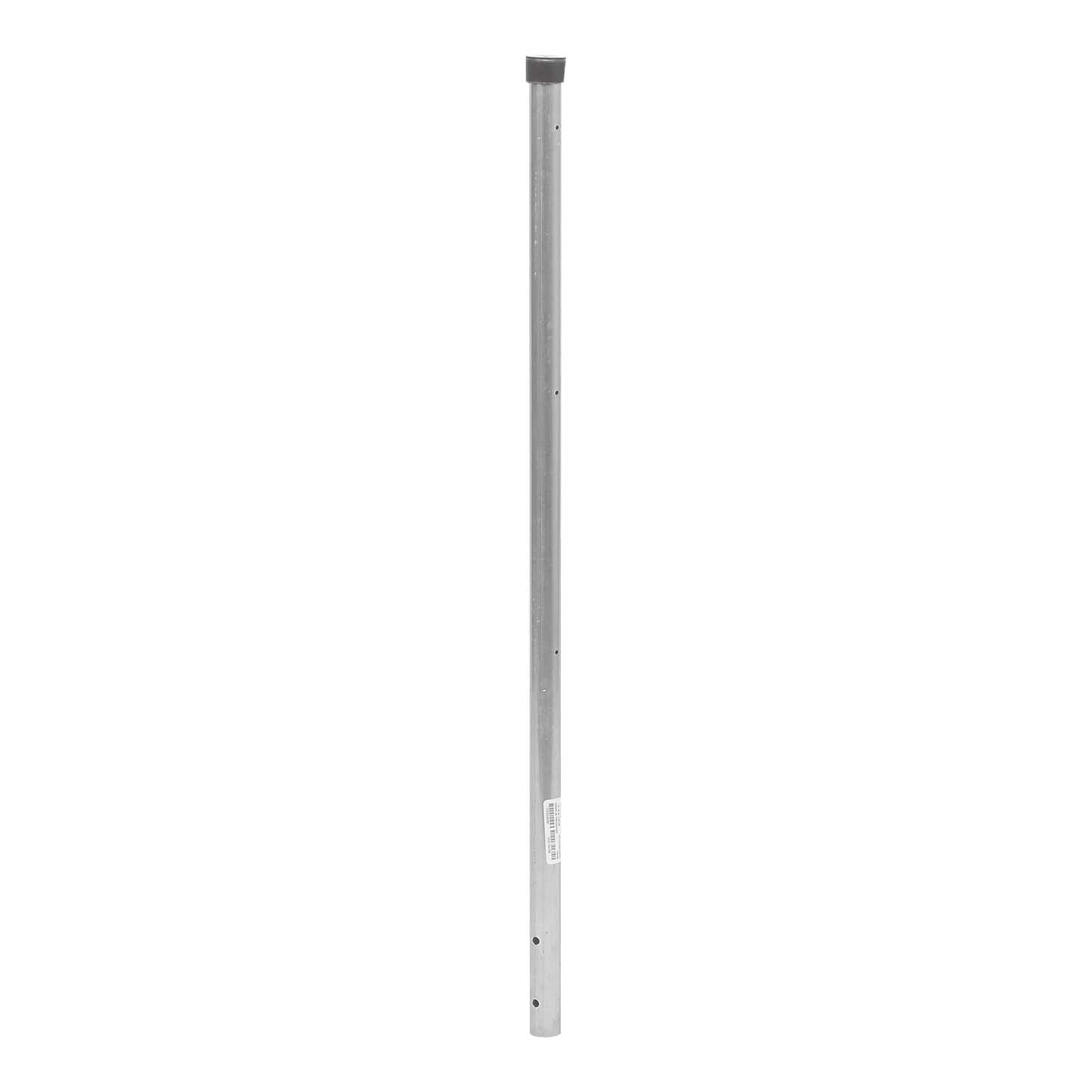 SYS-POST-ESQ-3 - Poste de ESQUINA para Cerca Electrificada. Tubo Galvanizado cal. 18 de 1" Diam. y 0.8m Alto con Tapón, ideal para 3 Aisladores
