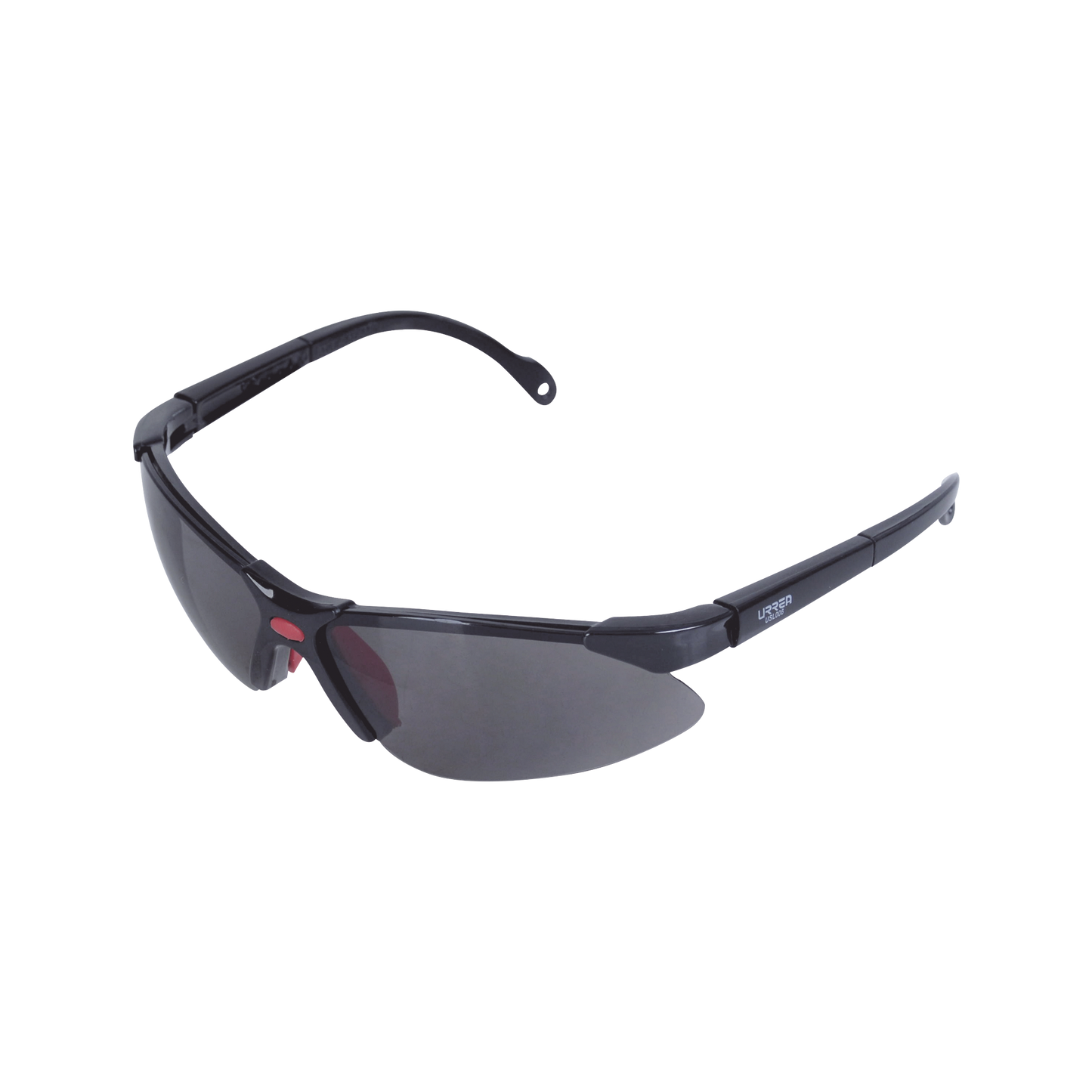 SYS-USL006 Lentes de seguridad modelo Orión negro, armazón de plástico.