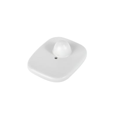 T005 Paquete de 100 Tags RF Para Ropa, Color Gris Claro