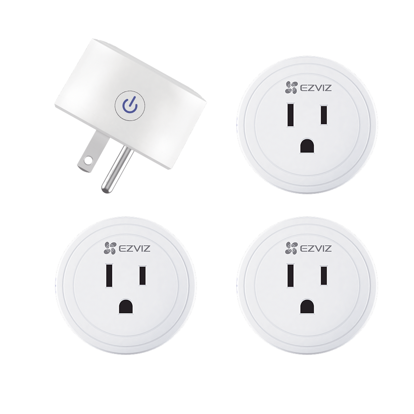 T30/K4 Kit de Enchufe Inteligente / Incluye 4 piezas / Wi-Fi / Control a través de la Aplicación / Conecte los Dispositivos del Hogar / Permite Personalizar Horarios / Compatible Con Asistente de Voz de Google y Alexa