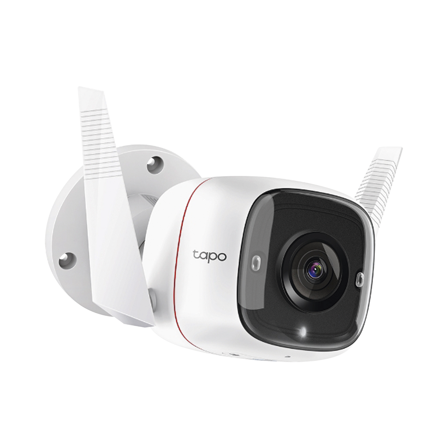 TAPOC310 - Cámara IP Wi-Fi para exterior, 3 megapixel, audio doble vía, visión nocturna, notificación Push, acepta memoria Micro SD de para grabación.