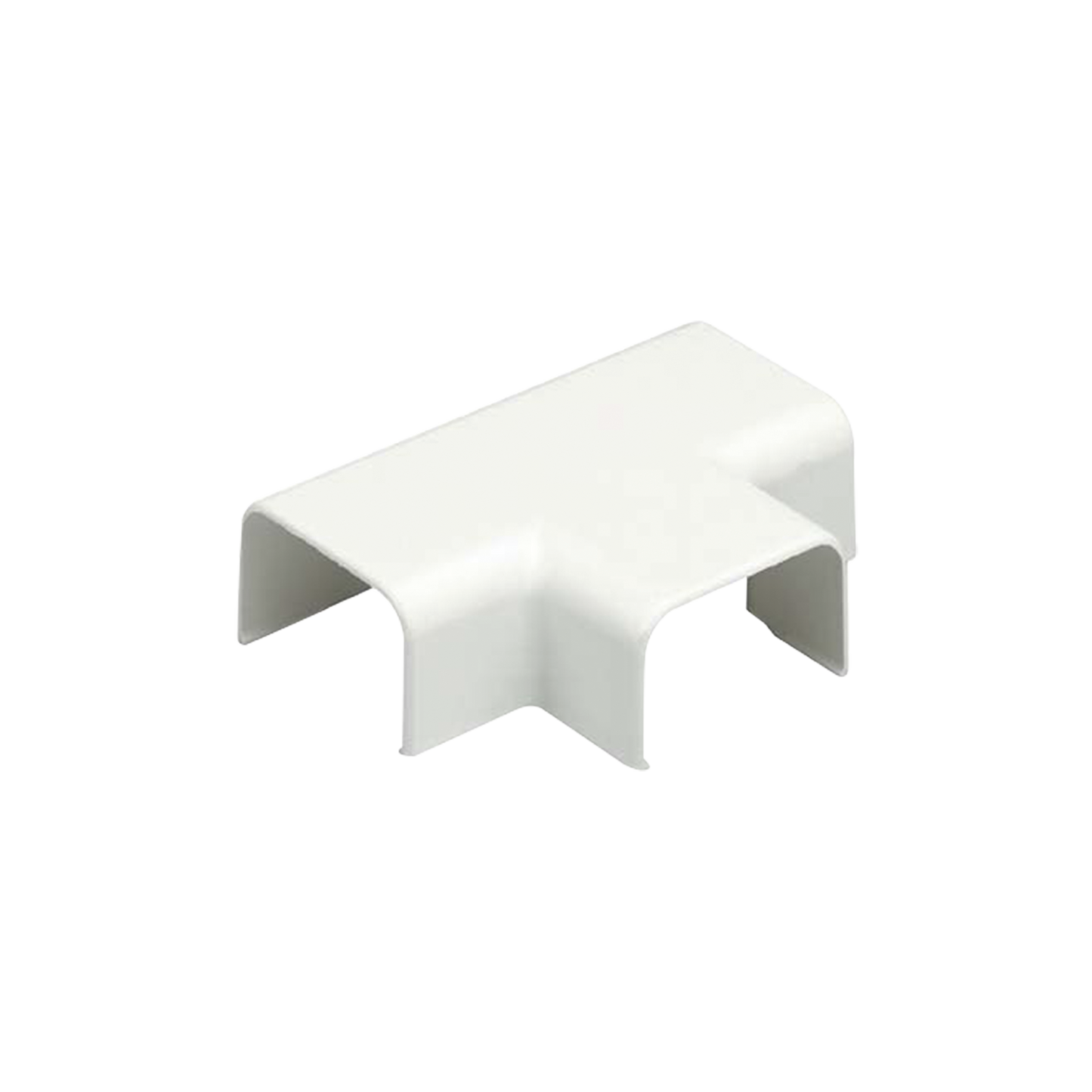 TF5IW-E - Conexión en "T", para uso con canaleta LD5, material ABS, Color Blanco Mate