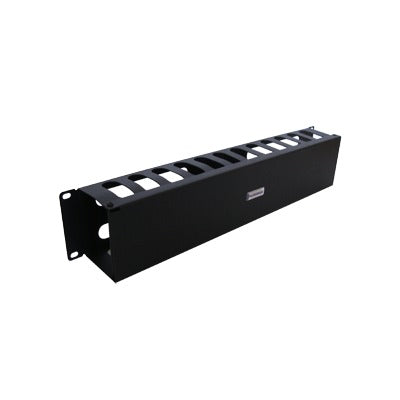 TH-ORG-2UR - Organizador de cables horizontal de 19", 2UR (THE0040032001001 )
