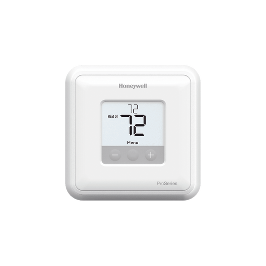 TH1110D2009/U Termostato para sistemas de una sola etapa, Calor y frio, no programable T1 Pro para sistemas de 24 Vac.