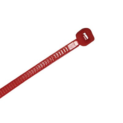TH-300-R - Cincho de nylon color rojo 4.8 x 300mm (100pzs) (4200-04003)