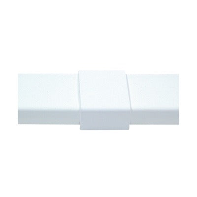 PT-48-U - Pieza de unión color blanco de PVC auto extinguible, para canaleta PT48 (6180-01002)