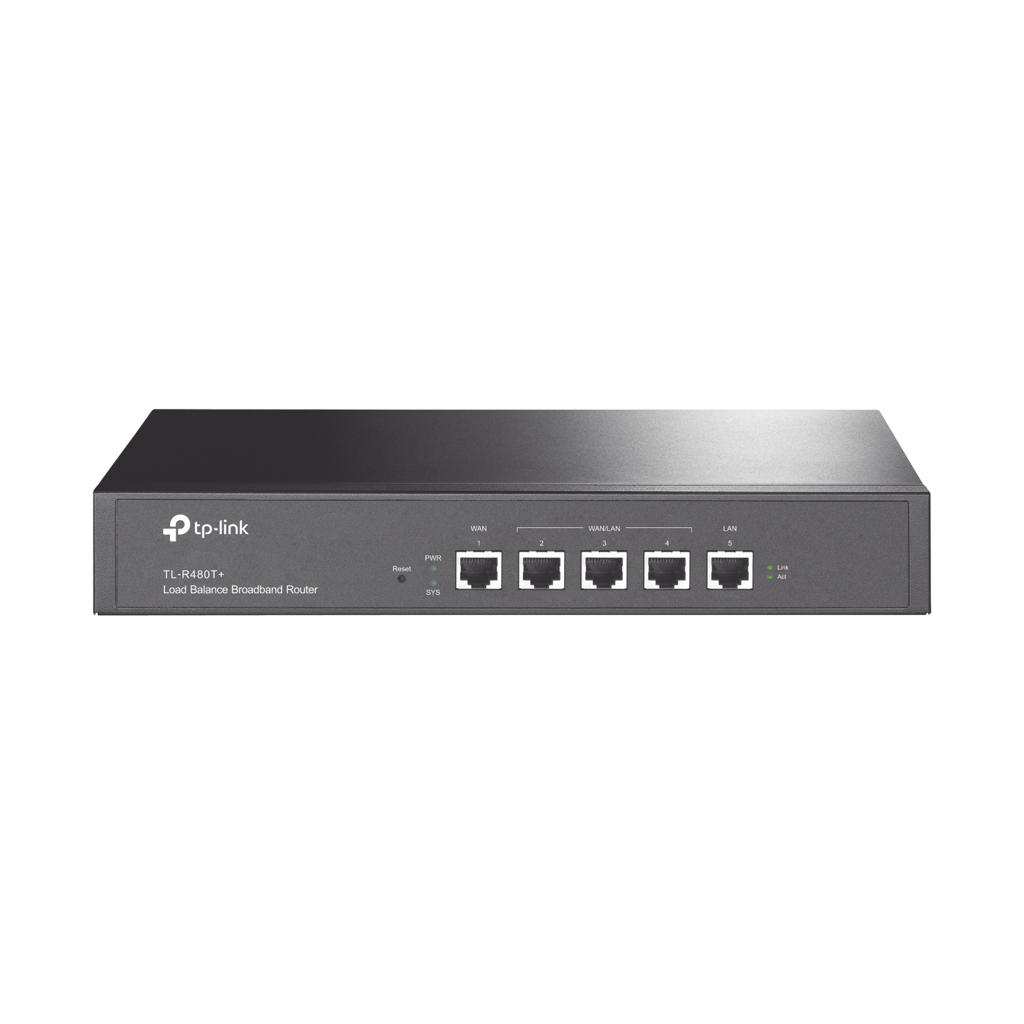 TL-R480T Router Balanceador de Carga Multi-Wan, 1 puerto LAN 10/100 Mbps, 1 puerto WAN 10/100 Mbps, 3 puertos Auto configurables LAN/WAN, Sesiones Concurrentes 30,000 para Negocios Pequeños y Medianos