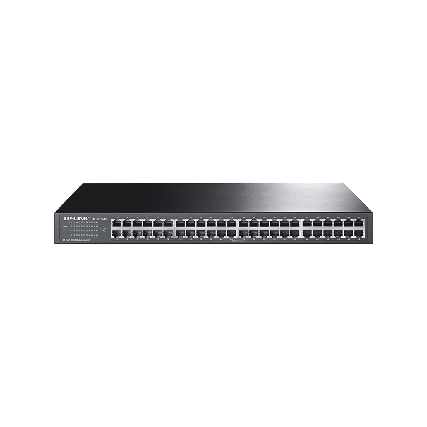 TL-SF1048 - Switch no administrable de 48 puertos 10/100 Mbps para montaje en rack
