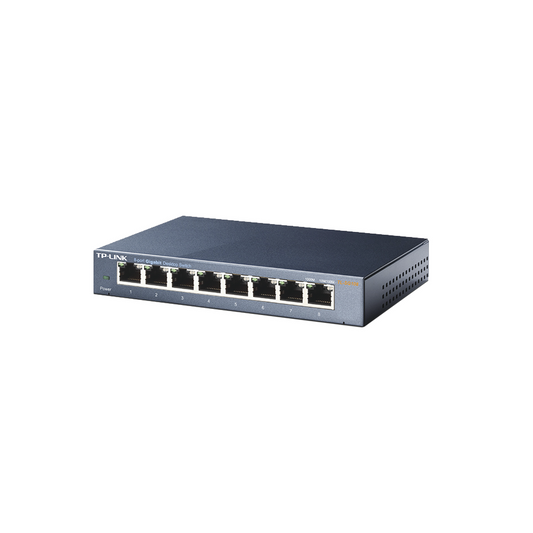 TL-SG108 Switch Gigabit no administrable de 8 puertos 10/100/1000 Mbps