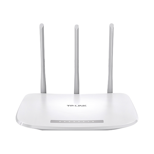 TL-WR845N Router Inalámbrico WISP, 2.4 GHz, 300 Mbps, 3 antenas externas omnidireccional 5 dBi, 4 Puertos LAN 10/100 Mbps, 1 Puerto WAN 10/100 Mbps, IPTV, IPV6
