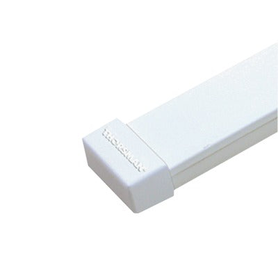 TMK-1720-F - Tapa final color blanco de PVC auto extinguible, para canaleta TMK1720 (5290-02001)