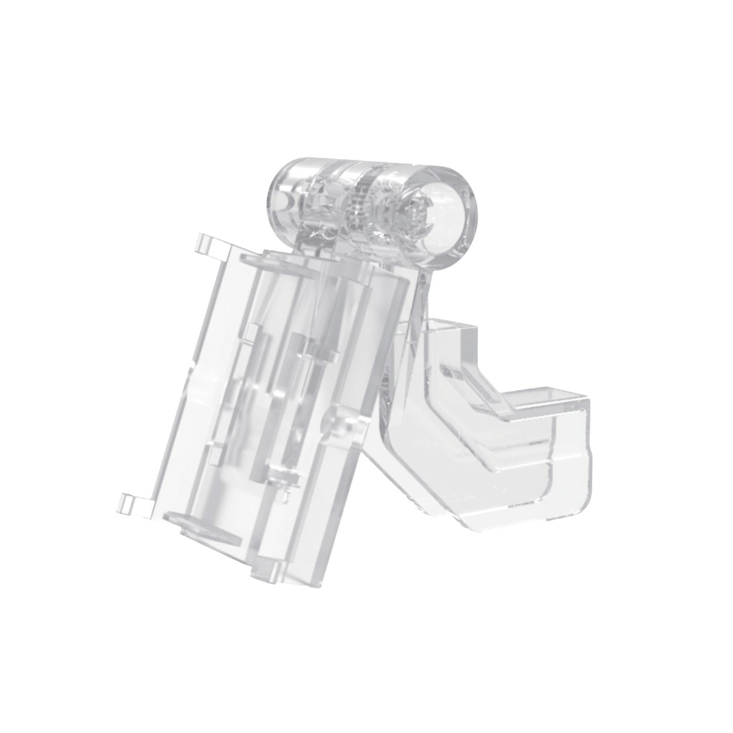 T-SHAPE-HOOK-3124 - Gancho en T con Placa Trasera Adaptadora para Etiqueta de Tinta Electrónica / AccessPRO / Diametro 5-9 mm / Compatible con 2.13" - 2.66" - 2.9"