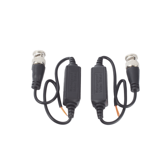 TT-101-F-TURBO-EXT Kit de Transceptores (Baluns) para EXTERIOR TurboHD Hasta 4K HD-TVI / HD-CVI / AHD / CVBS / COAXITRON / AUDIO POR COAXITRON  / Menu OSD / CONECTORES 100% COBRE / Con Cable RF Blindado. Distancia de hasta 200 m en 4K. Calidad PREMIUM