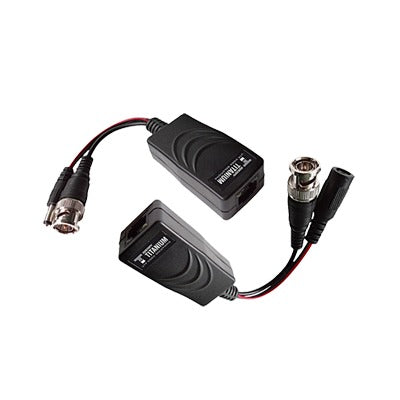 TT-4816-PVTURBO - Kit de transceptores activos TURBO HD. Convierte 36/24 Vcc a 12 Vcc regulados, a través de cable UTP Cat5e / 6. Transmision de 200 m (Revisar tabla de resoluciones )