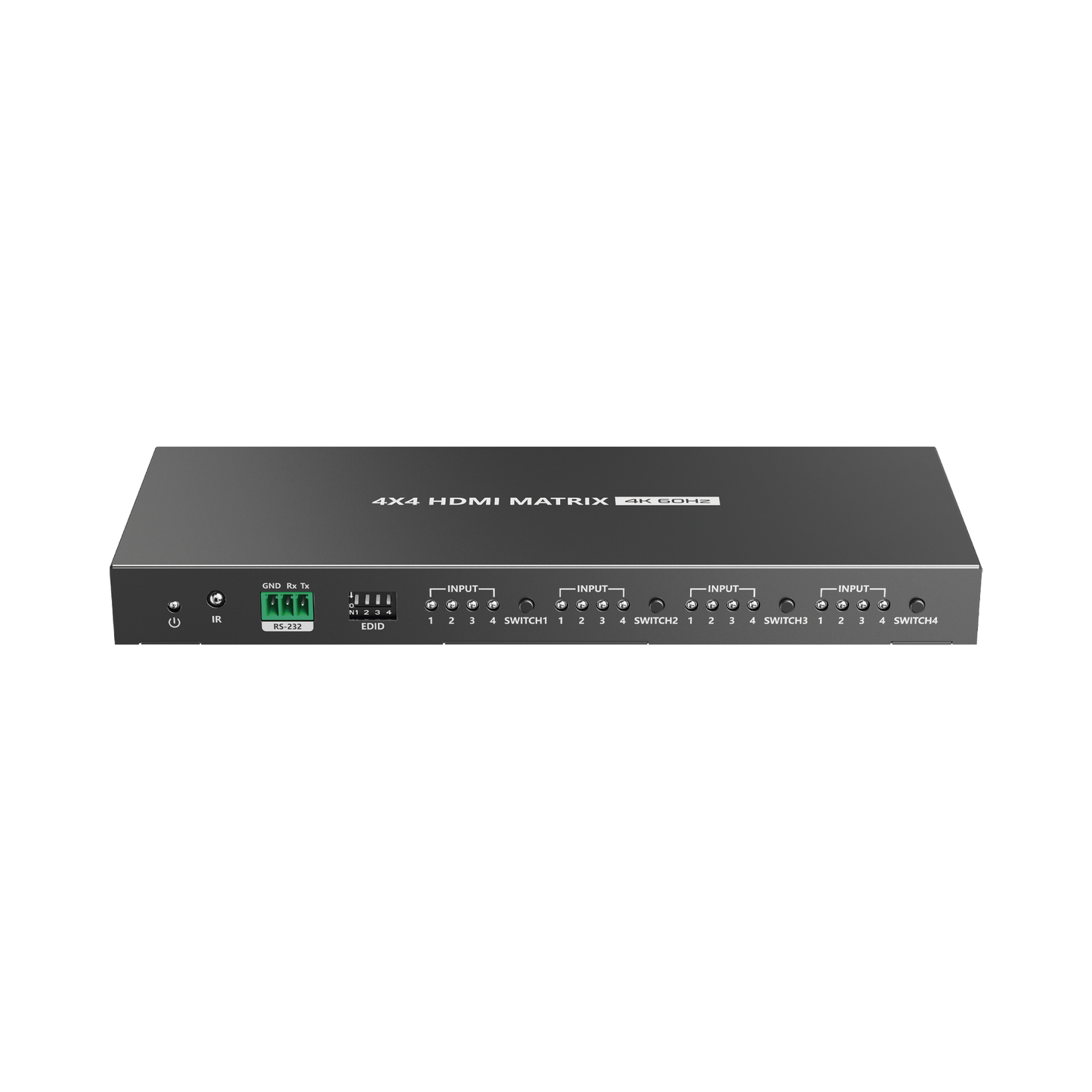 TT414PRO - Matricial 4x4 HDMI | 4K@60Hz | Soporta HDR10 | Configuración EDID | Múltiples Modos de Conmutación