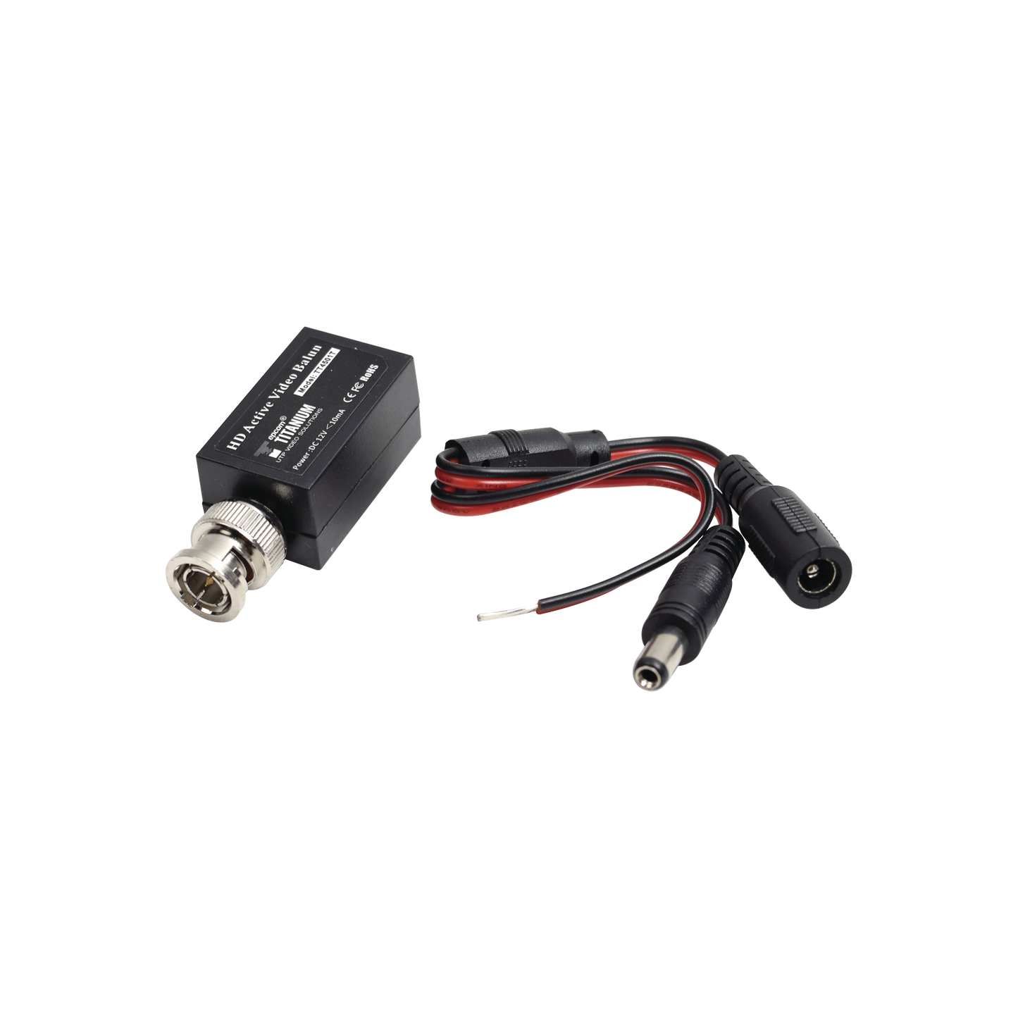 TT4501T - (TRANSCEPTOR) TRANSMISOR DE VIDEO ACTIVO DE LARGO ALCANCE / 400 Metros con RECEPTOR ACTIVO TT4501R / Resolución 2 MP / Compatible con cámaras HD-TVI/CVI/AHD/CVBS / Protección Interconstruida contra sobretensión.