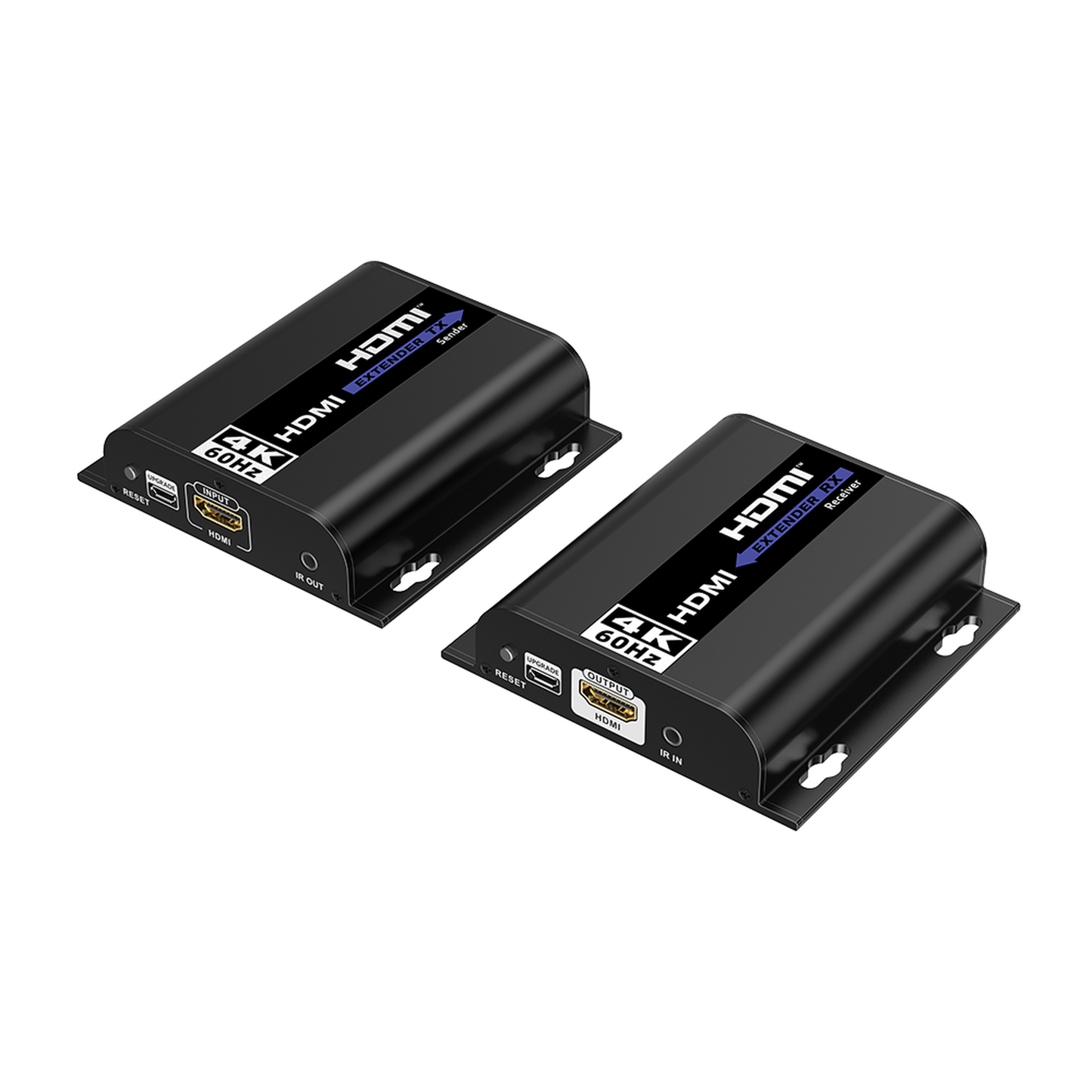 TT6834K - Kit extensor para distancias de hasta 200 metros | Resolución 4K @60Hz | Cat 6 | Conexión uno a uno y uno a muchos hasta 120 mts | Compatible con Switch gigabit | Control IR