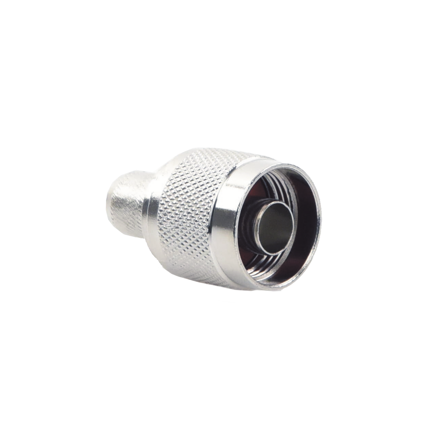 TT-CON-531 - Conector N Macho para 75 Ohm de Anillo Plegable para cable RG-11, Niquel /Oro /Teflón.