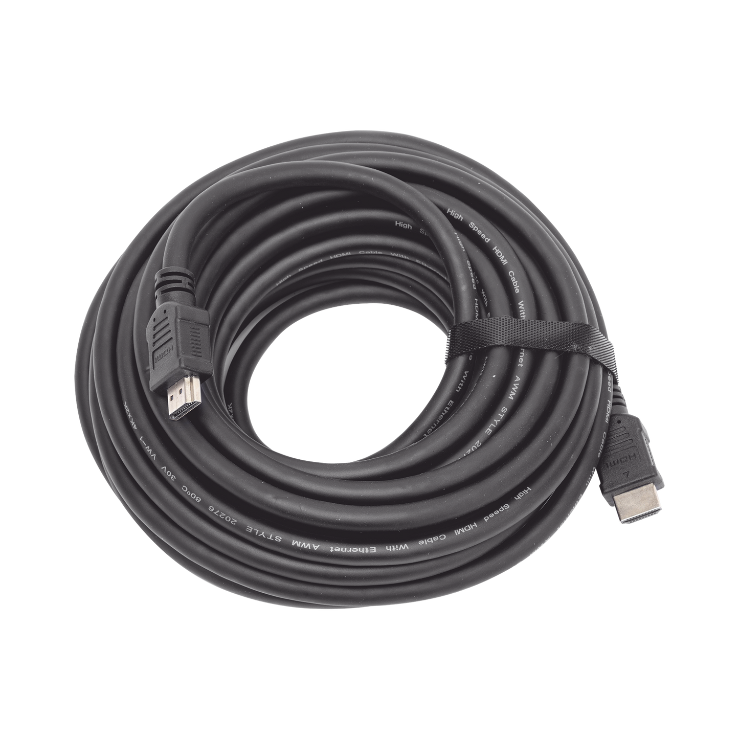 TTHDMI10M Cable HDMI de 10 Metros (High Speed) / Resolución 4K / Soporta Canal de Retorno de Audio (ARC) / Soporta 3D / Blindado para Reducir Interferencia / Chapado en Oro / Alta Resistencia y Durabilidad.