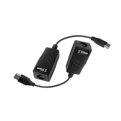 TT-USB-100 Kit extensor USB por cable UTP Cat 5 / 5e / 6 para Distancias de Hasta 50 Metros / Versión 2.0