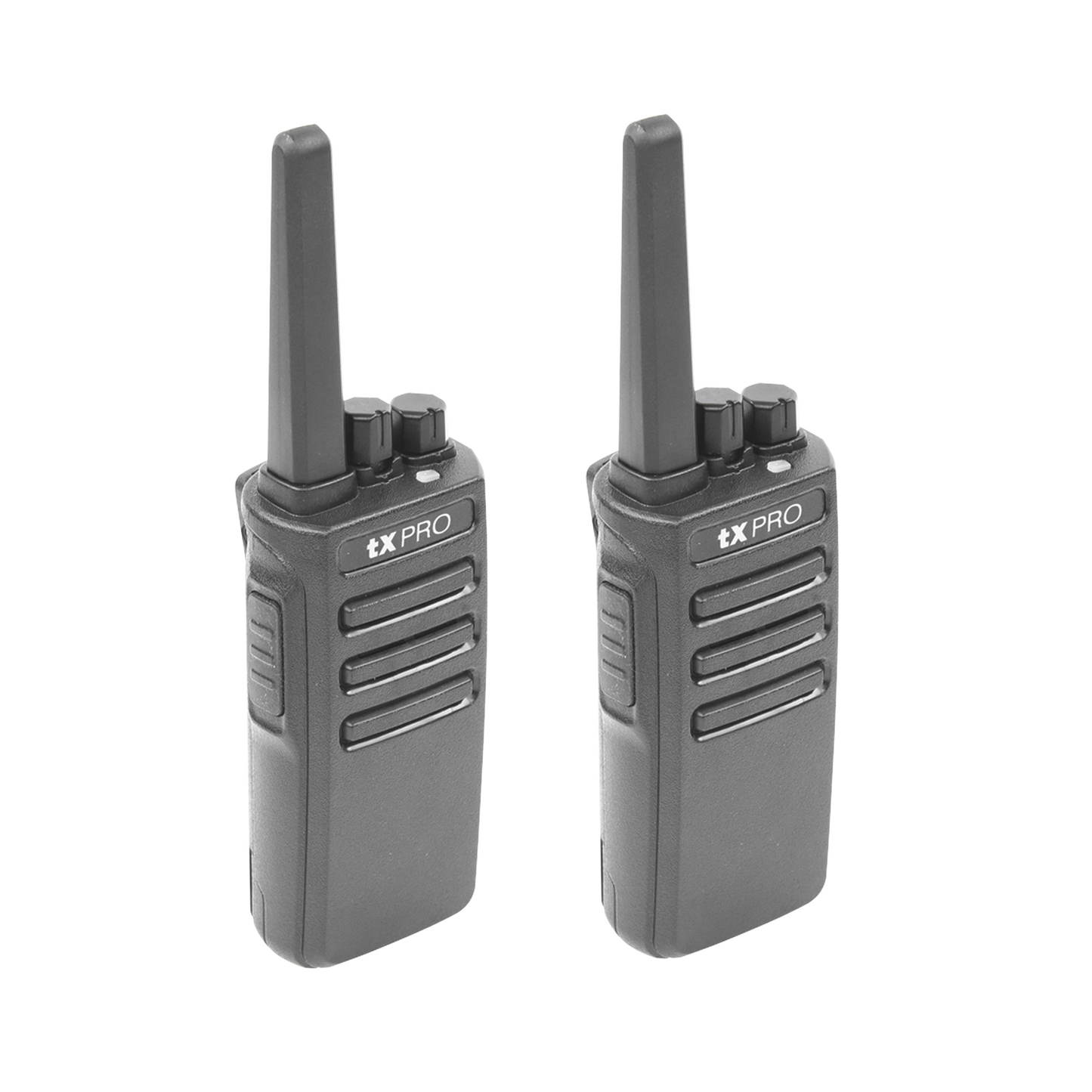 TX600DUO - Par Radios Port�tiles Anal�gicos UHF 400-470 MHz / 5W / 16 Canales / Scrambler / Preconfigurados