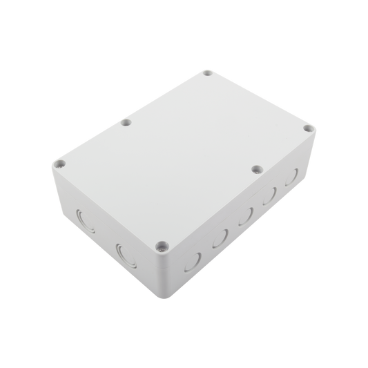 TXG-01-11 Gabinete Plástico para Exterior (IP65) de 180 x 125 x 57 mm Cierre por Tornillos.
