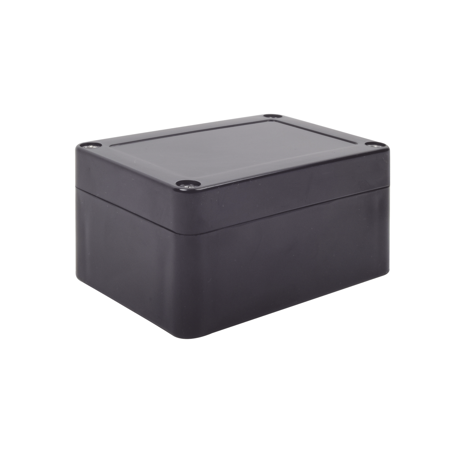 TXG-014-BK - Gabinete Plástico Negro para Exterior (IP65) de 100 x 68 x 50 mm Cierre por Tornillos.