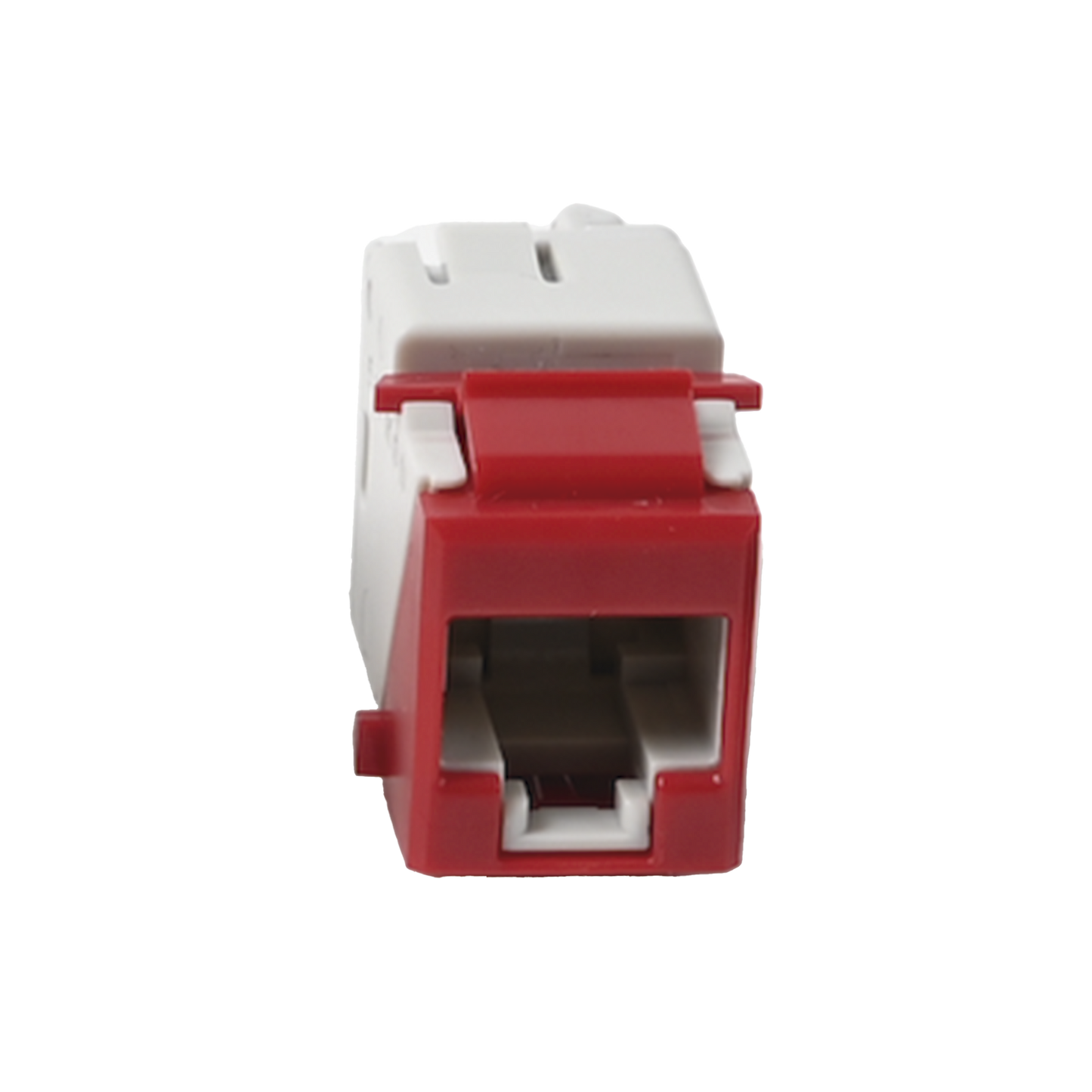U6A-K03NS - Jack Ultramax Cat6a, Utp, Tipo Keystone, Color Rojo, Punch Down