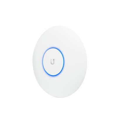 UAP-AC-PRO Access Point UniFi doble banda 802.11ac MIMO 3X3 para interior, PoE af/at, soporta 125+ clientes, Hasta 1.3 Gbps PoE incluido