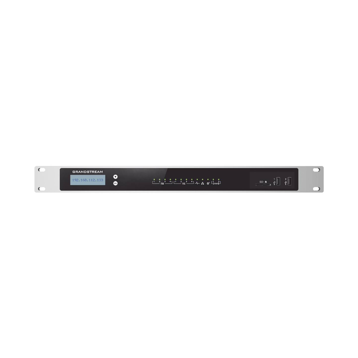 UCM6304 Conmutador IP-PBX para hasta 2000 usuarios y 300 llamadas simultaneas, 4FXO, 4FXS,  para solución de comunicaciones unificadas y colaboración