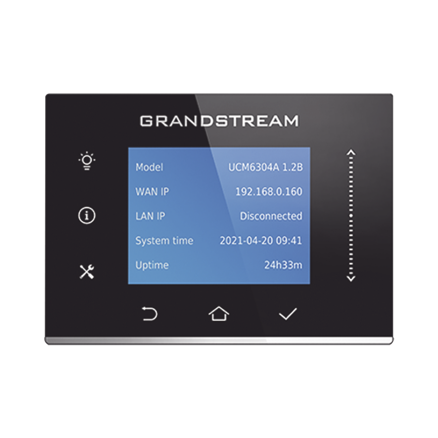 UCM6304A - Conmutador IP-PBX para hasta 1000 usuarios y 150 llamadas simultaneas, 4FXO, 4FXS, solución para PyMEs