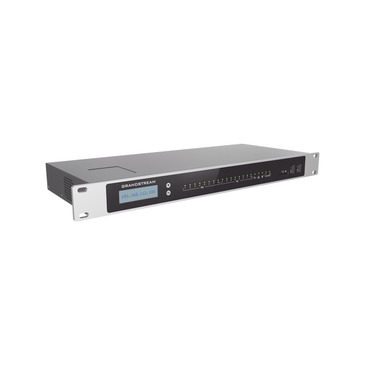 UCM6308 Conmutador IP-PBX para hasta 3000 usuarios y 450 llamadas simultaneas, 8FXO, 8FXS,  para solución de comunicaciones unificadas y colaboración