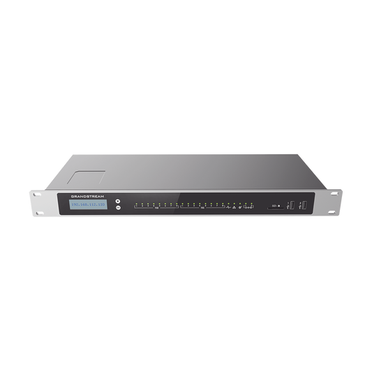 UCM6308A Conmutador IP-PBX para hasta 1500 usuarios y 200 llamadas simultaneas, 8FXO, 8FXS, solución para PyMEs