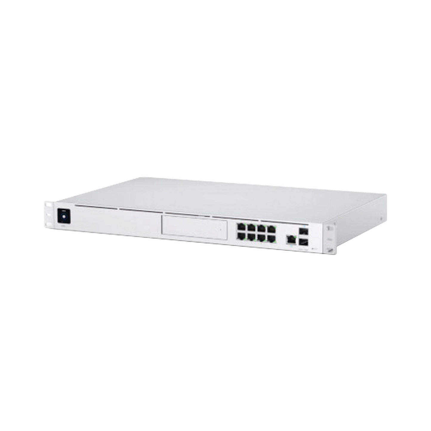 UDM-PRO UniFi OS Console: Dream Machine Pro, con 1 puerto WAN Gigabit RJ45, 1 puerto WAN 10G SFP+ / 8 puertos LAN Gigabit RJ-45, y una bahía de HDD 3.5 (No incluye HDD), Integra todas las aplicaciones UniFi