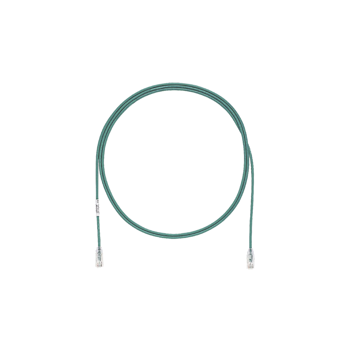 UTP28SP3GR - Cable de Parcheo TX6, UTP Cat6, Di�metro Reducido (28AWG), Color Verde, 0.91 Metros (3 Pies)