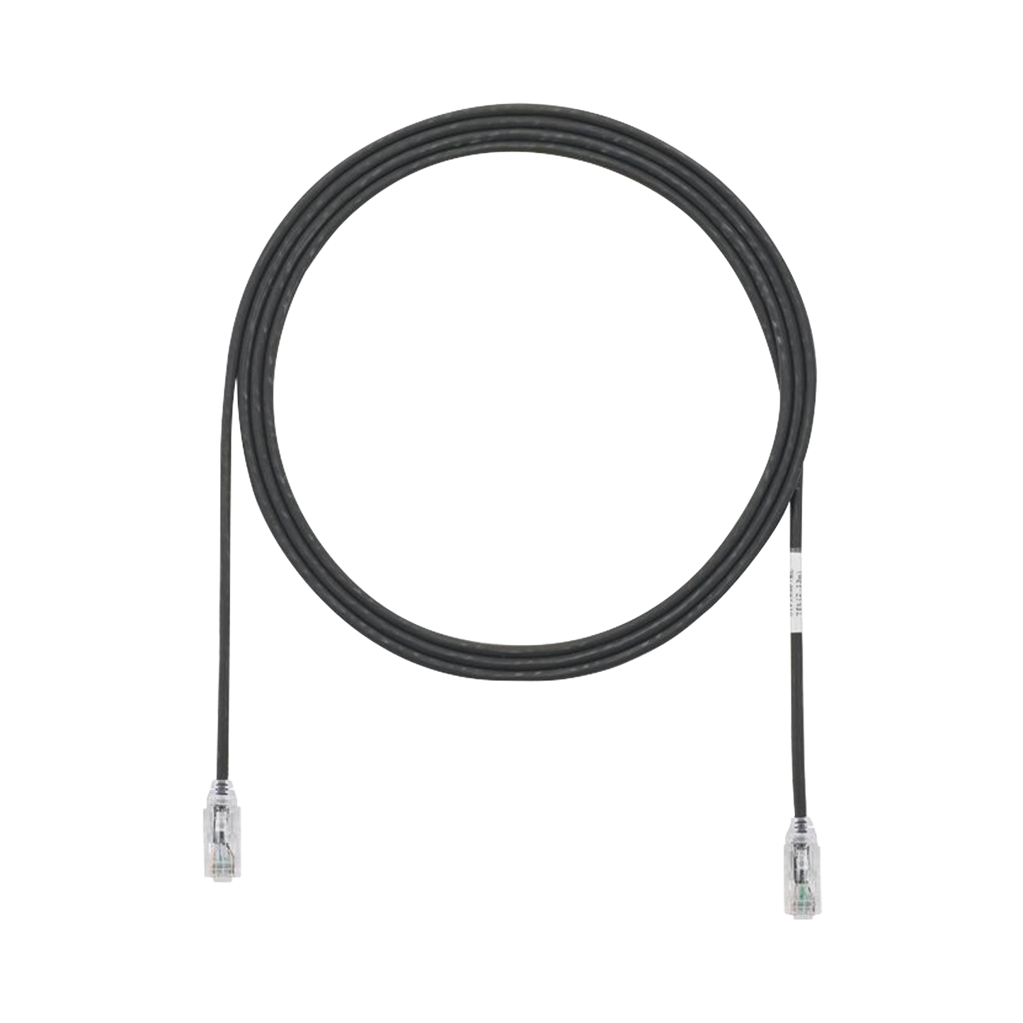 UTP28SP7BL - Cable de Parcheo TX6, UTP Cat6, Di�metro Reducido (28AWG), Color Negro, 2.13 Metros (7 Pies)