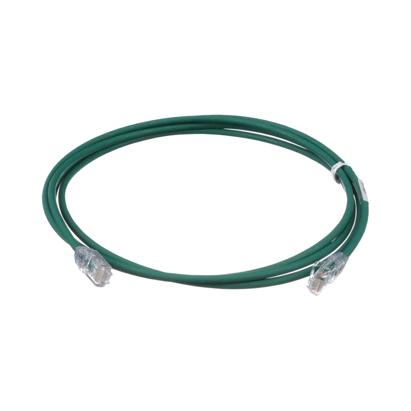 UTP28X7GR - Cable de Parcheo UTP Cat6A, CM/LSZH, Di�metro Reducido (28AWG), Color Verde, 2.13 Metros (7 Pies)