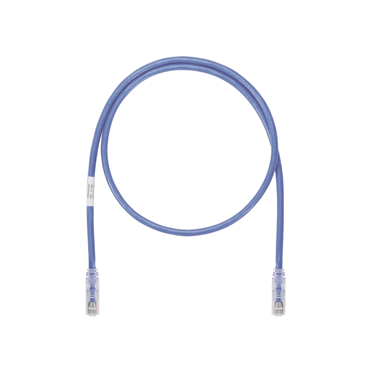 UTP6AX50BU - Cable de Parcheo UTP, Cat6A, 24 AWG, CM, Color Azul, 15.24 Metros (50 Pies)