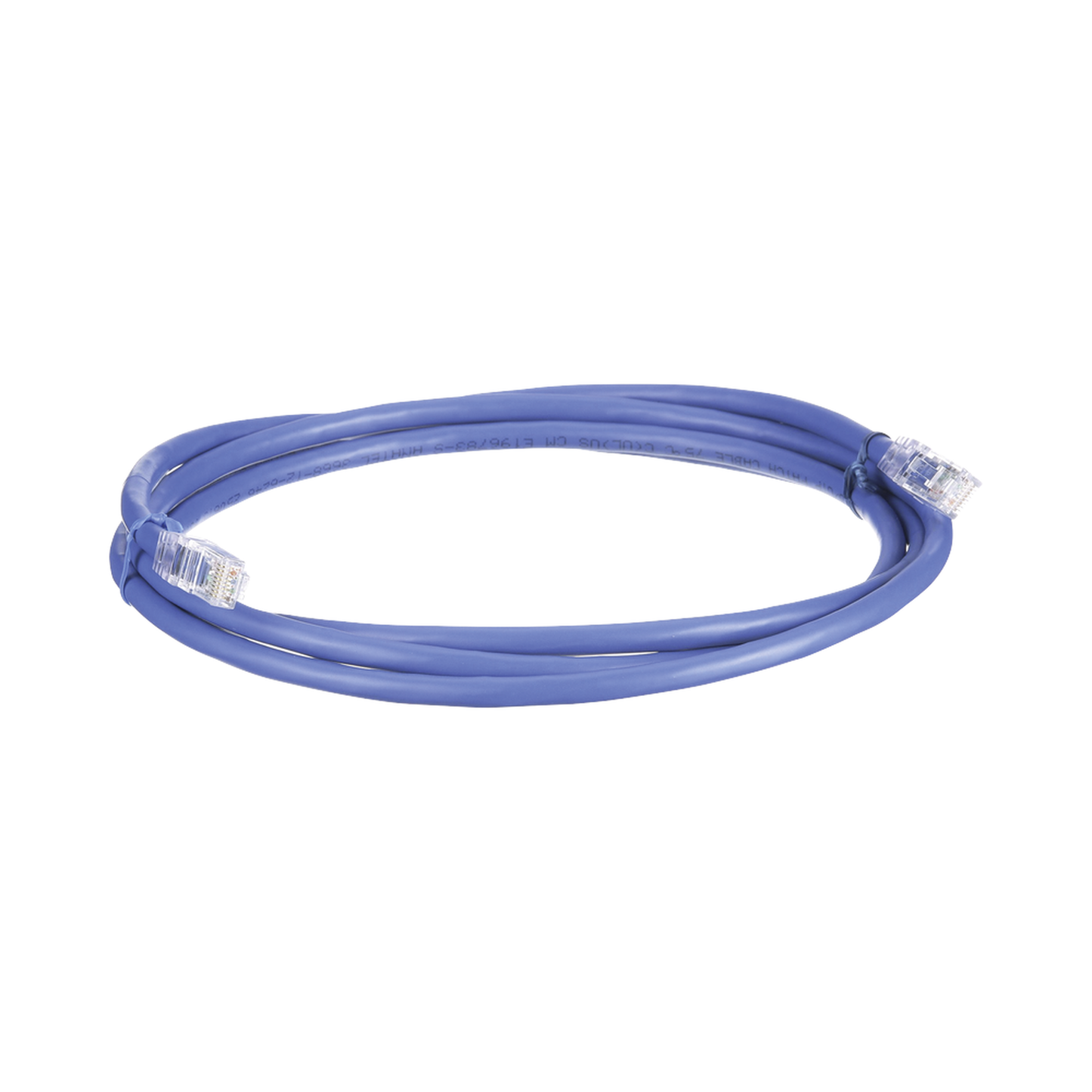 UTP6AX5BU - Cable de Parcheo UTP, Cat6A, 24 AWG, CM, Color Azul, 1.52 Metros (5 Pies)