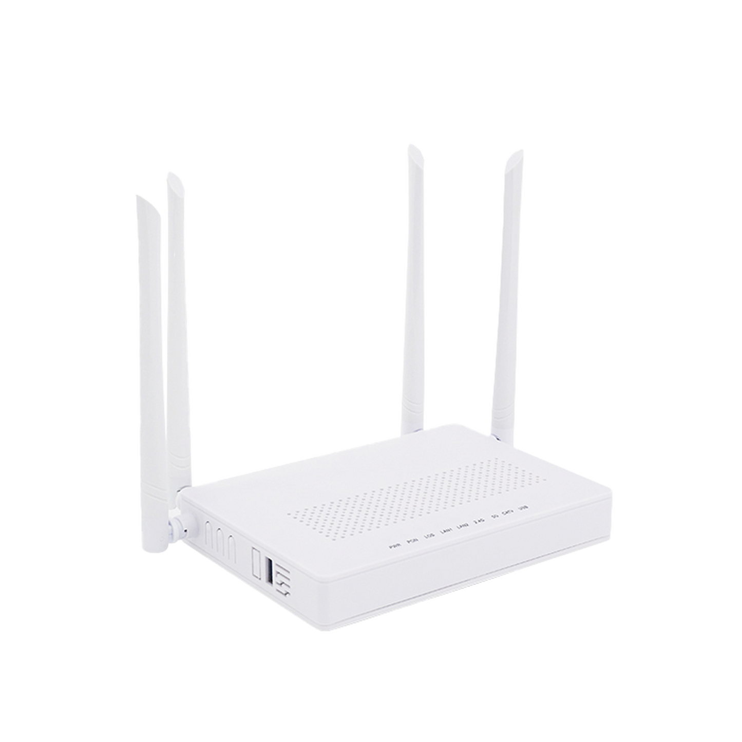 V2802-ACT - ONU Dual GPON/EPON / Wi-Fi Doble Banda 2.4 y 5 GHz / Soporta MESH / 2 Puertos Gigabit / 1 Puerto PON SC/APC / 1 puerto CATV / Hasta 1200 Mbps vía Wi-Fi