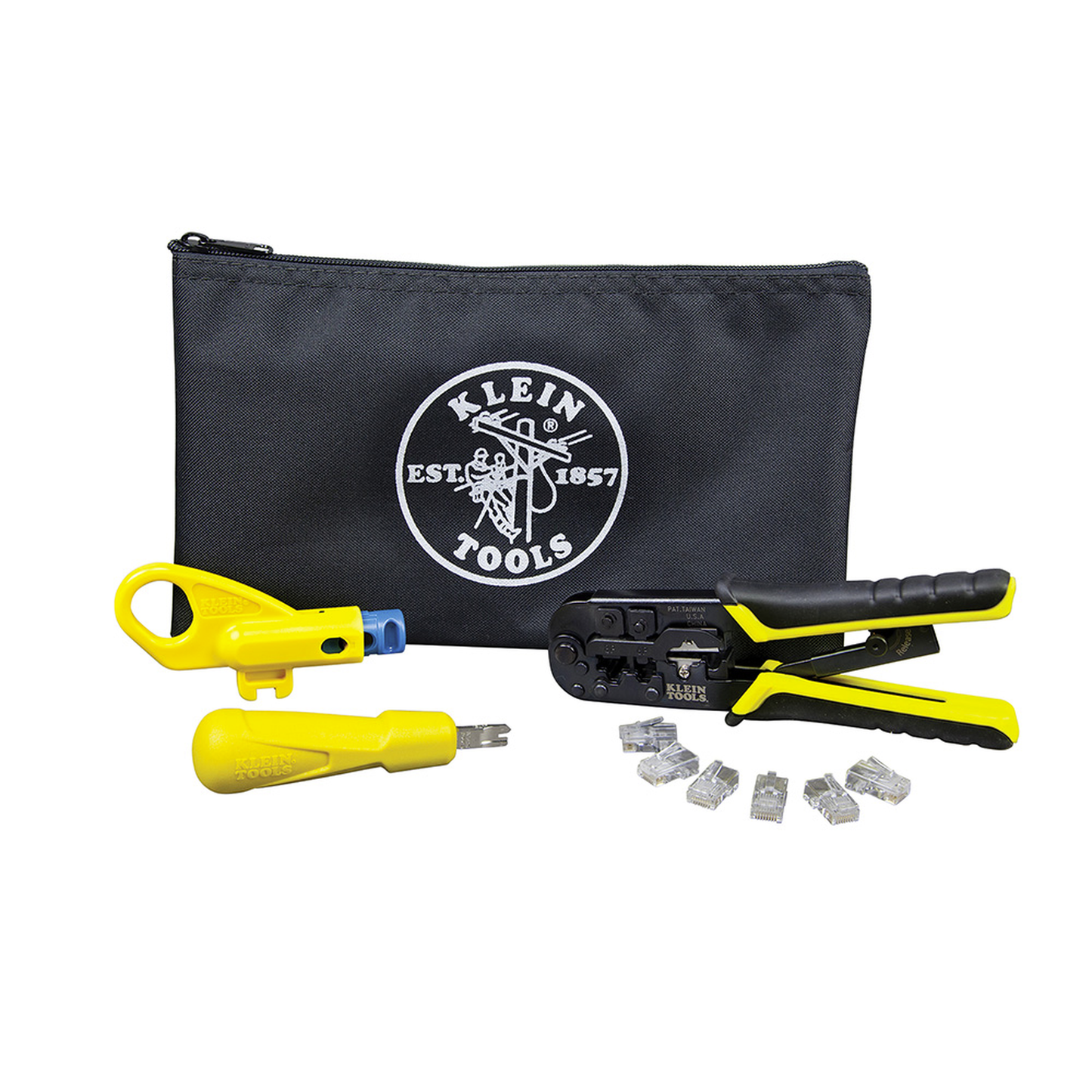 VDV026212 - Kit de Instalación de cable UTP con Estuche (Desforrador + Ponchadora + Ponchadora 110).