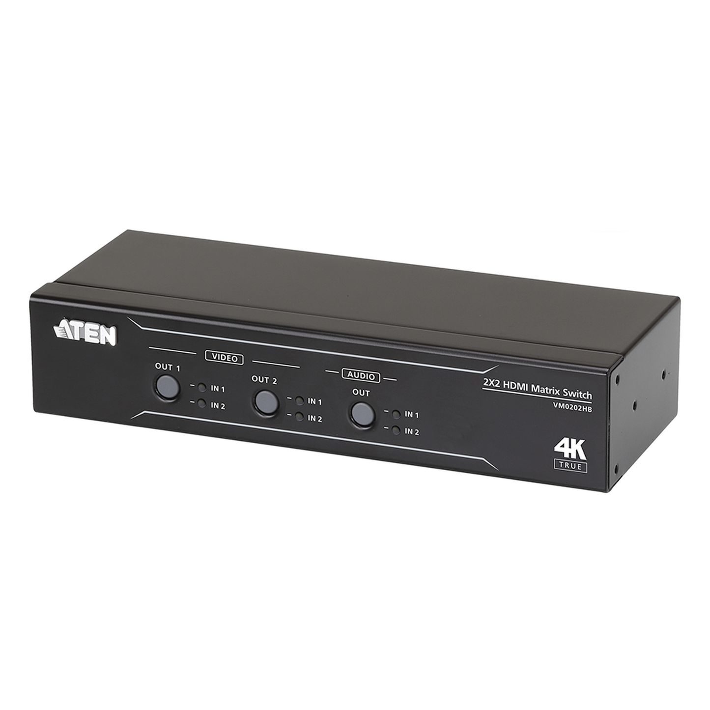 VM0202HB - Conmutador matricial HDMI 2 x 2 True 4K con desembebedor de audio