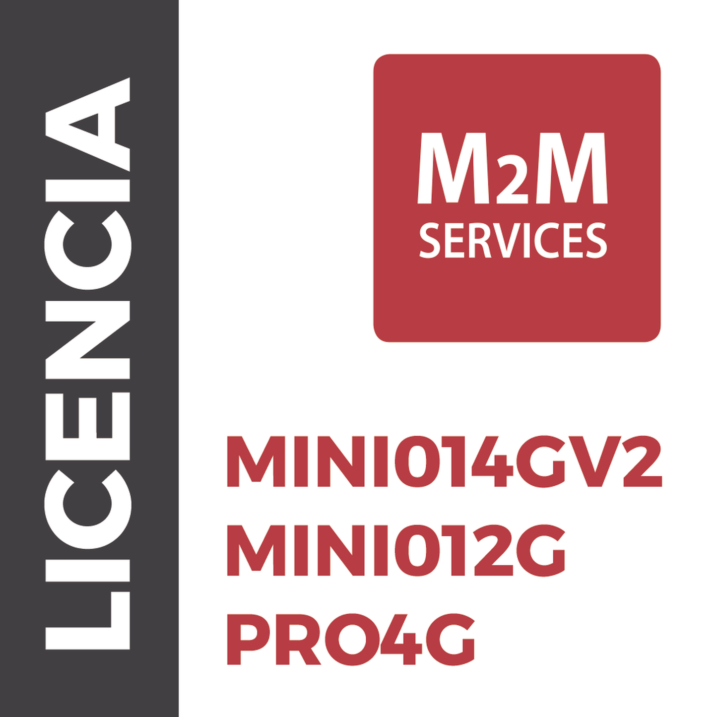 VOUCHER1Y Servicio de datos por un Año para comunicadores MINI014G/V2 y MINI012G, con eventos ilimitados.
