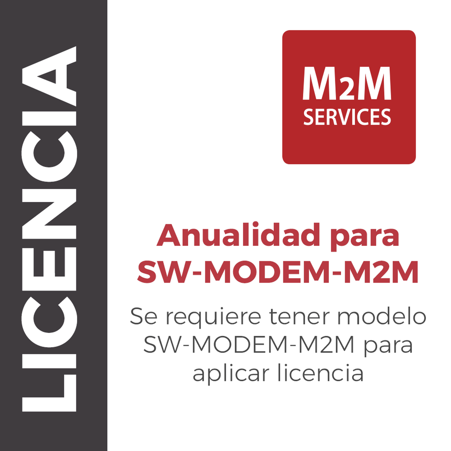 VOUCHER-SW-MODEM - Servicio por un Año Extra para SW-MODEM-M2M