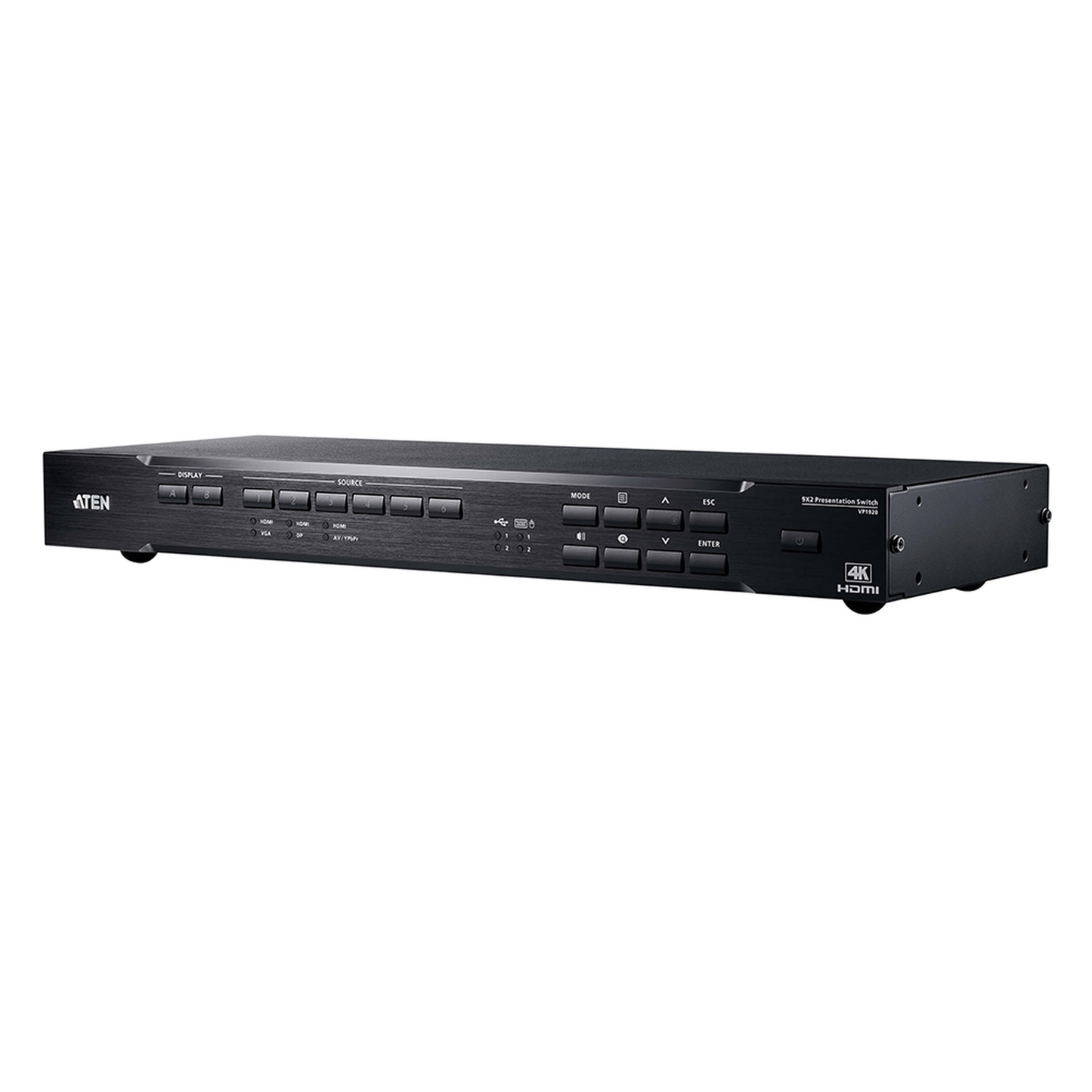 VP1920 - Switch de presentación 4K 9 x 2