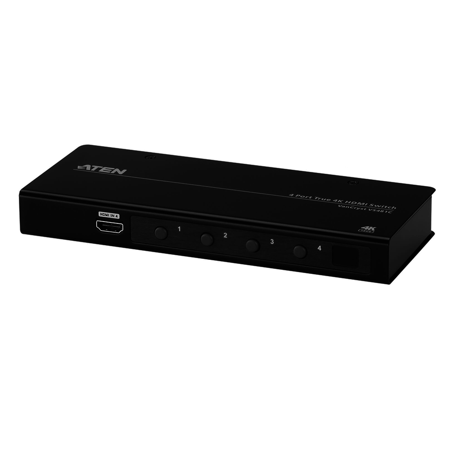 VS481C - Conmutador HDMI 4K verdadero de 4 puertos
