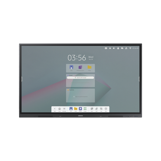 WA75D Pantalla tactil interactiva 75 Android 13 / Touch tipo IR / UHD / 350 nits / HDMI / USB / USB-C / WIFI / RJ45 / Compatible con VESA 800 x 400