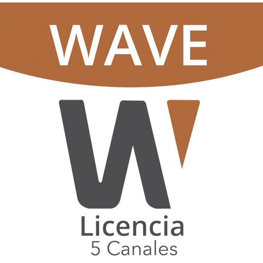 WAVE-PRO-05 Licencia de 5 Canales de Wisenet Wave Profesional