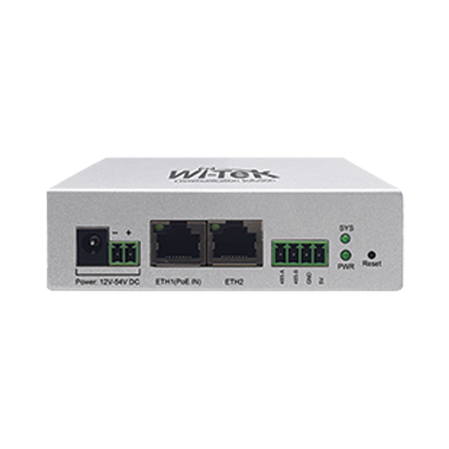 WI-IOT100 - Controlador IoT / 2 Puertos 10/100 Mbps / Administración y Monitoreo desde la nube / Ideal para Sistemas Solares / Multiples métodos de Alimentación